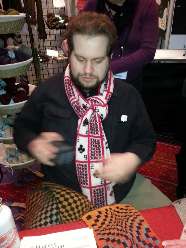 The number of scarf configurations is larger than the number of atoms in the universe.